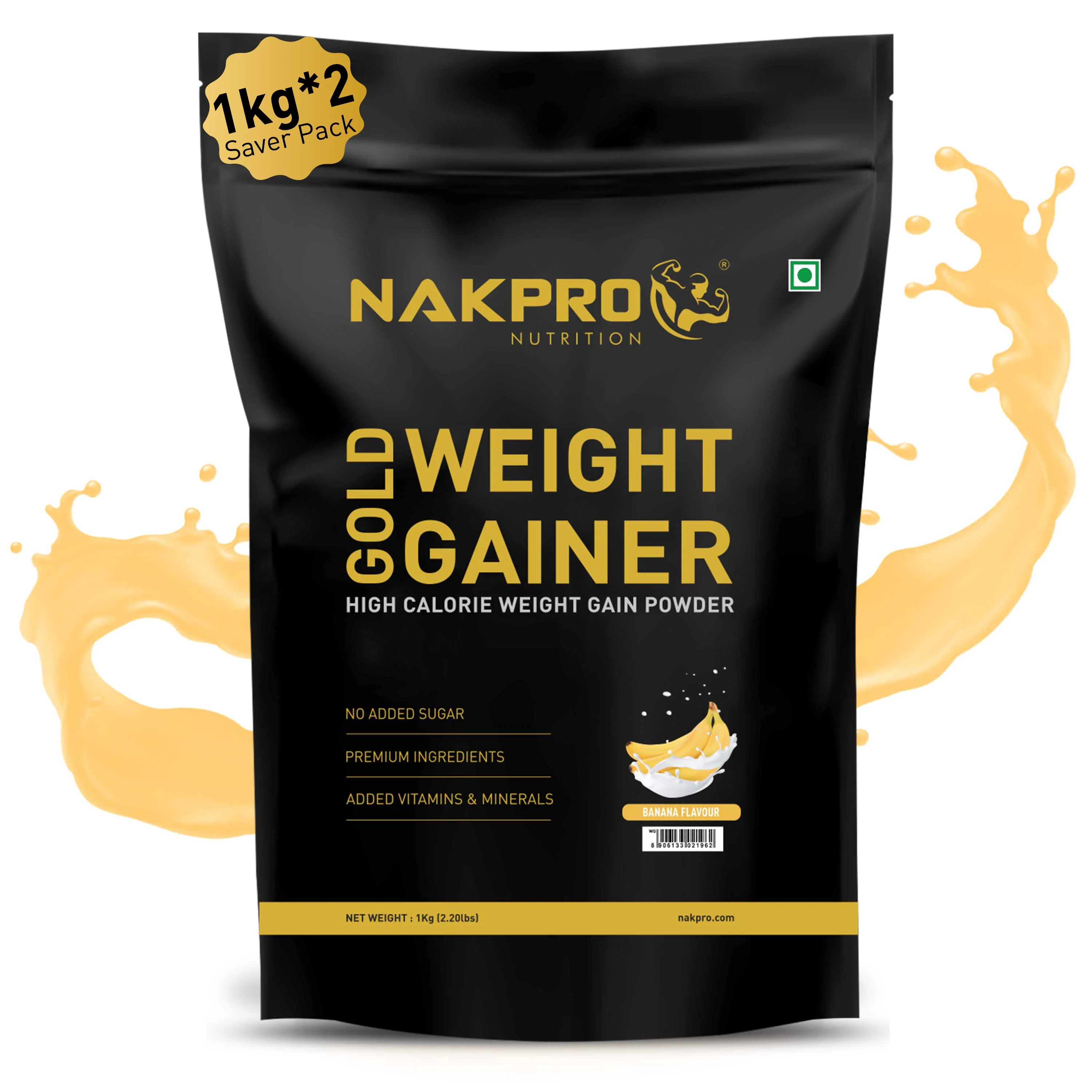 Gold Weight Gainer | High Calorie Weight Gain Powder - Image 21