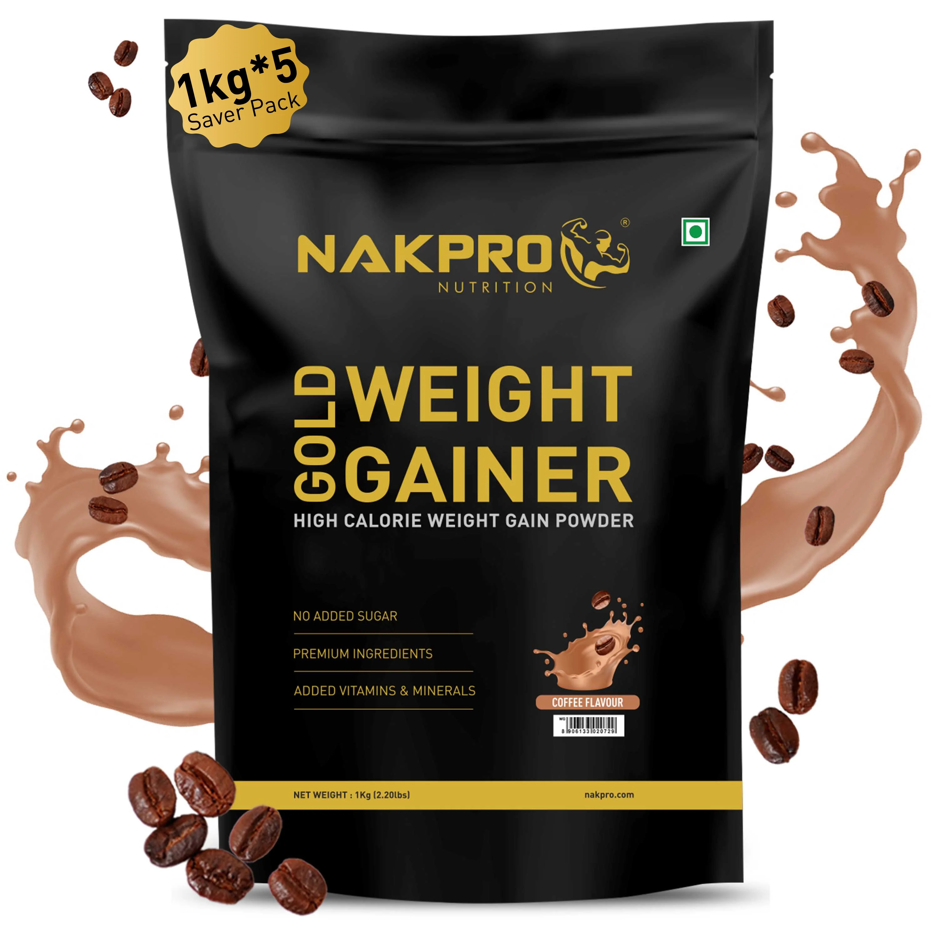 Gold Weight Gainer | High Calorie Weight Gain Powder - Image 30