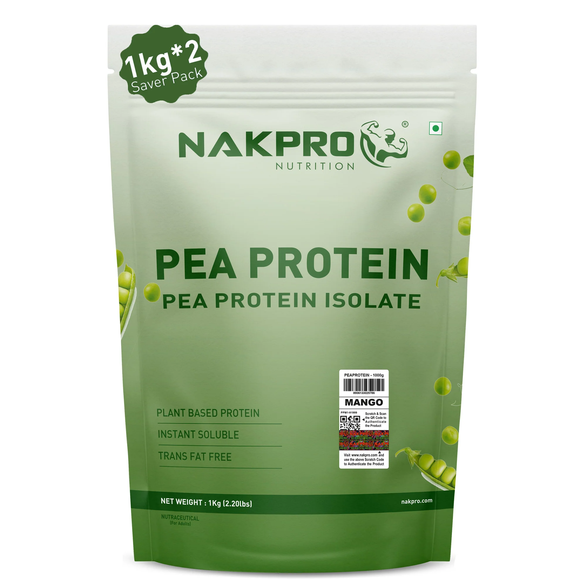 Nakpro Pea Protein Isolate- Plant-Based Vegan Protein Powder - Image 31