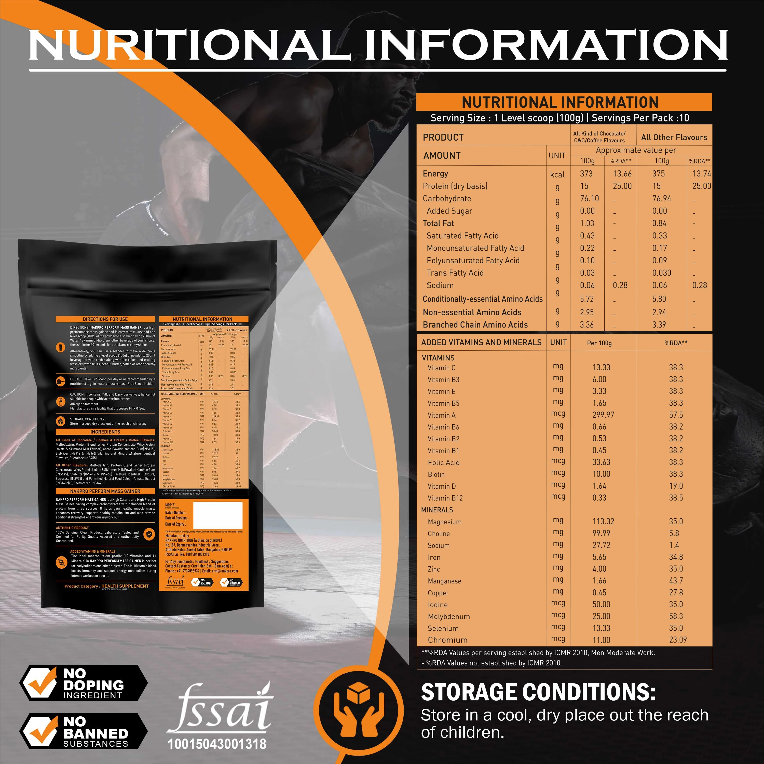 Perform Mass Gainer | High Protein Mass Gainer - Image 54