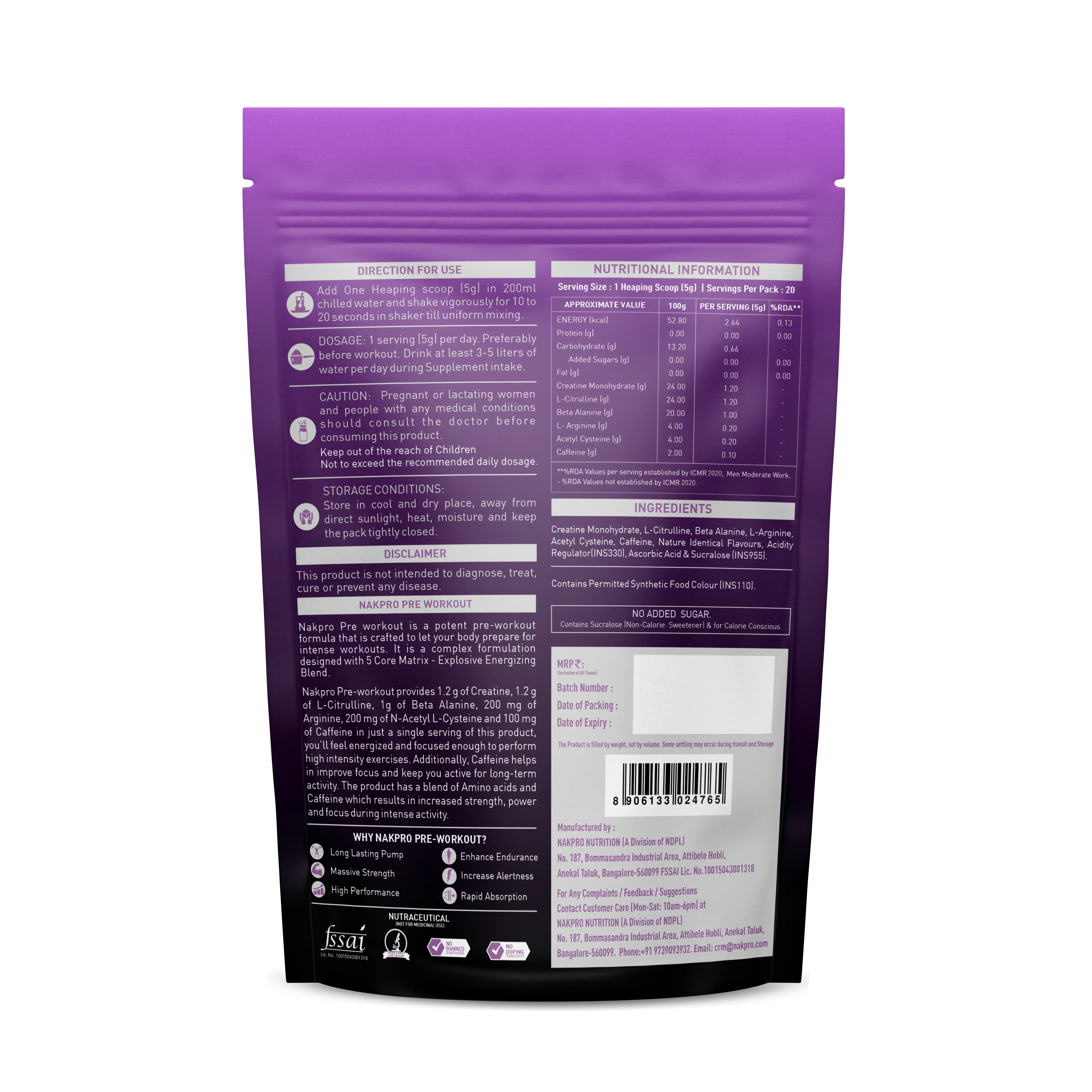 Pre-Workout Supplement - Image 33