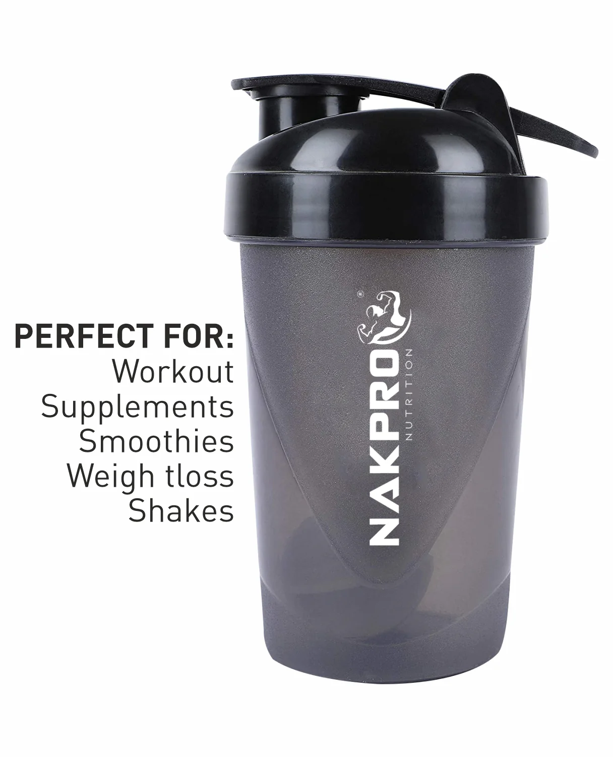 NAKPRO SHAKER BOTTLE FOR PROTEIN SHAKE - Image 7