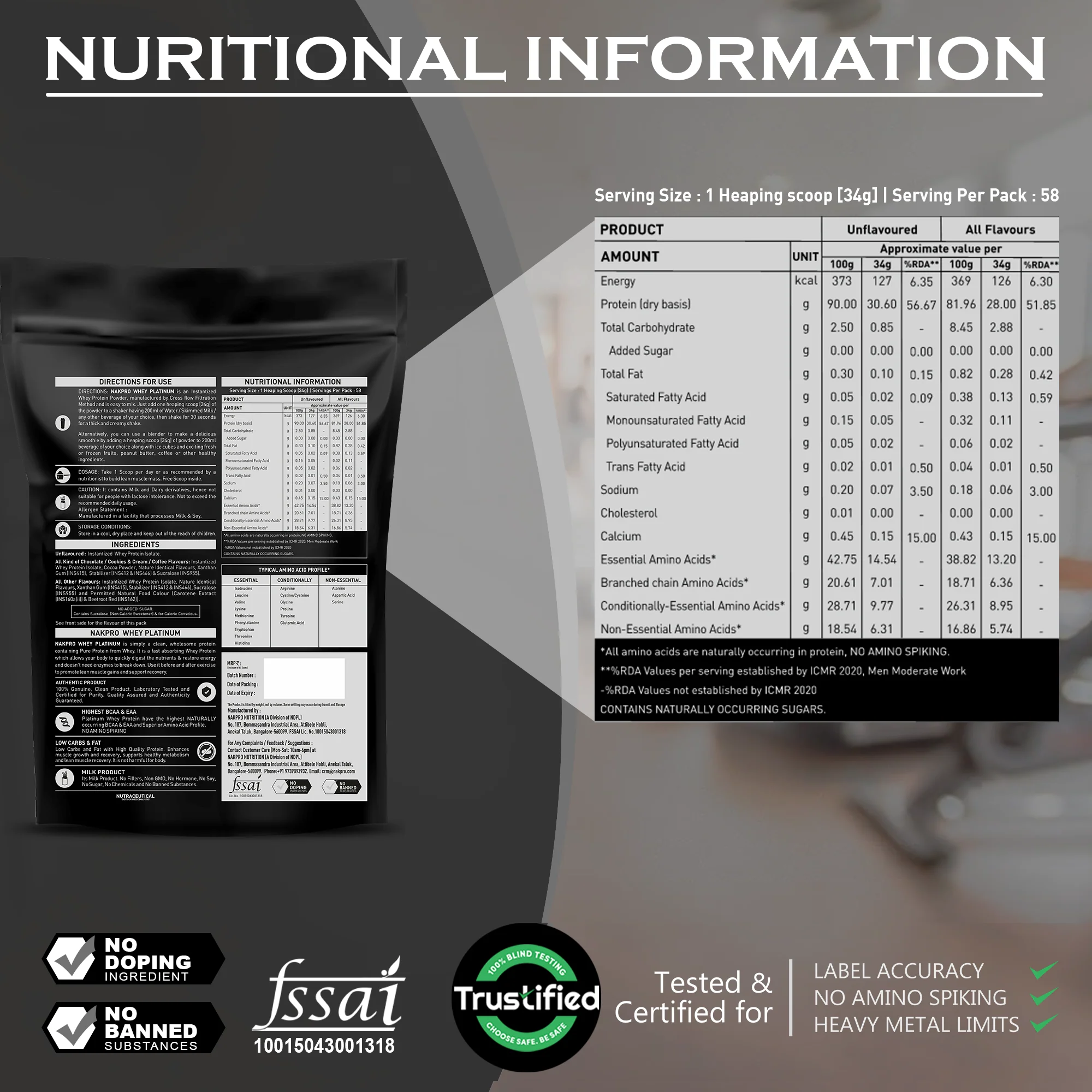 Platinum 100% Whey Protein Isolate - Image 117