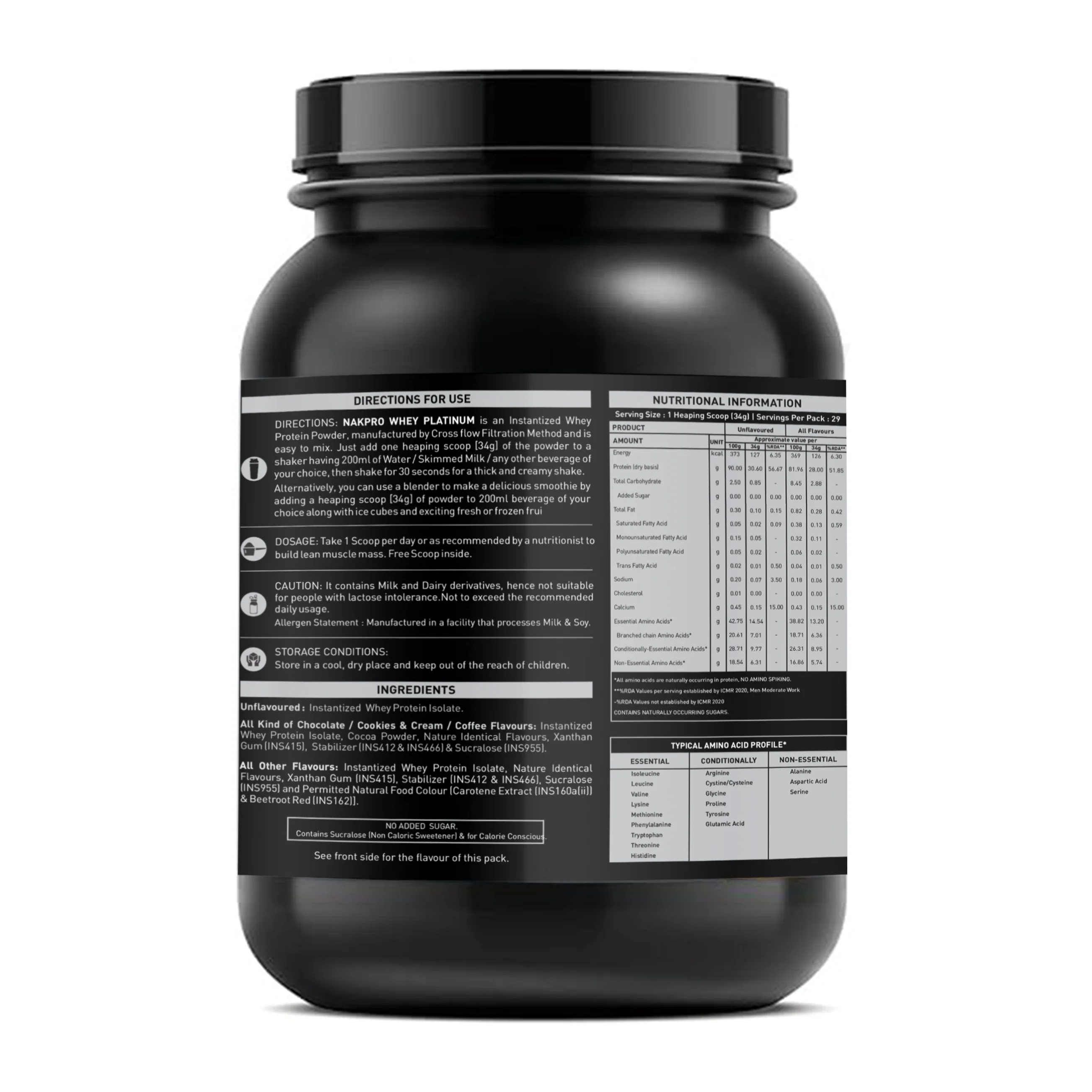 Platinum 100% Whey Protein Isolate - Image 50